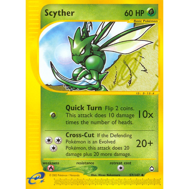 Scyther (57/147) [Aquapolis]