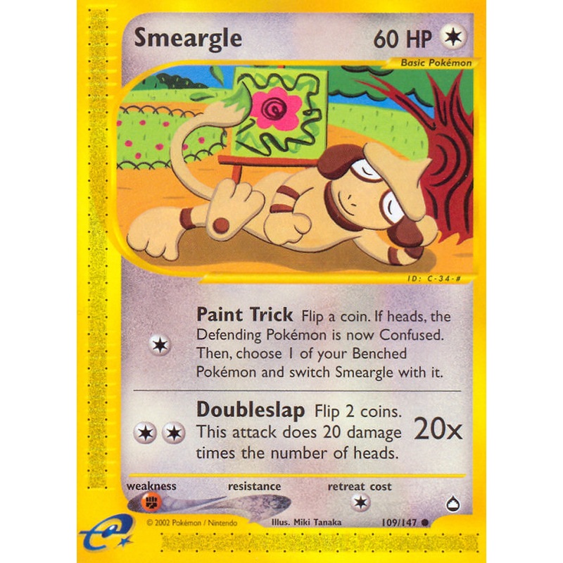 Smeargle (109/147) [Aquapolis]