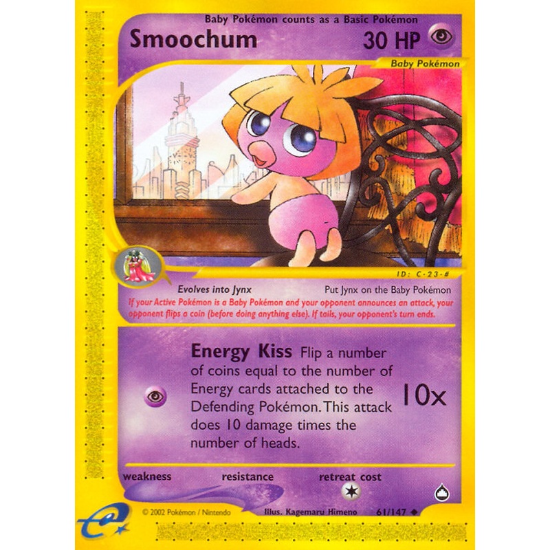 Smoochum (61/147) [Aquapolis]