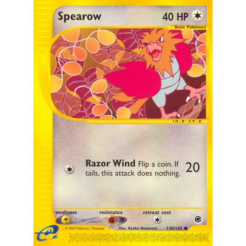 Spearow (130/165) [Expedition: Base Set]