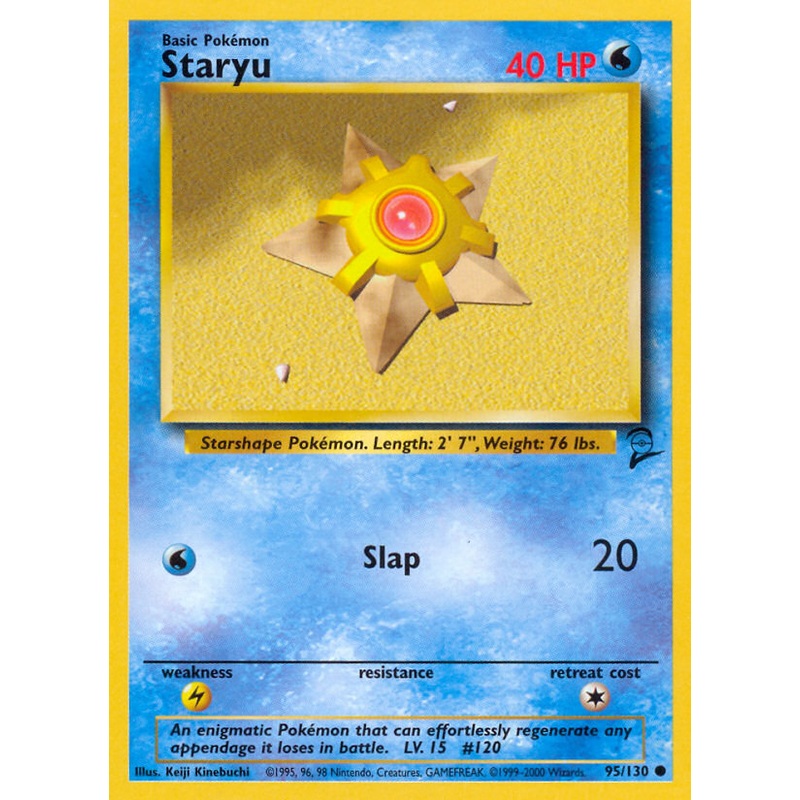 Staryu (95/130) [Base Set 2]