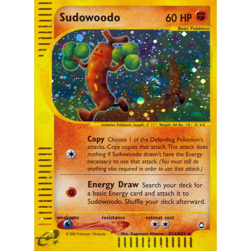 Sudowoodo (H24/H32) [Aquapolis]