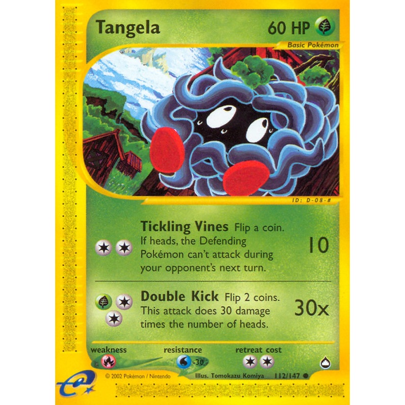 Tangela (112/147) [Aquapolis]