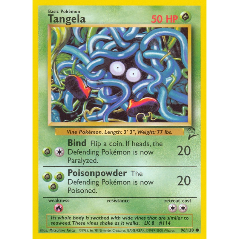 Tangela (96/130) [Base Set 2]