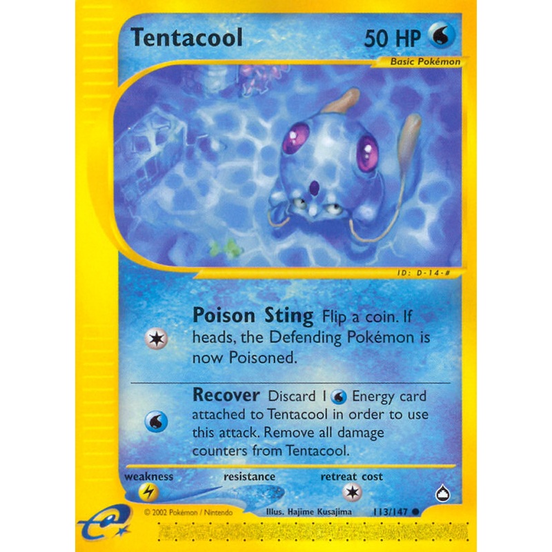 Tentacool (113/147) [Aquapolis]
