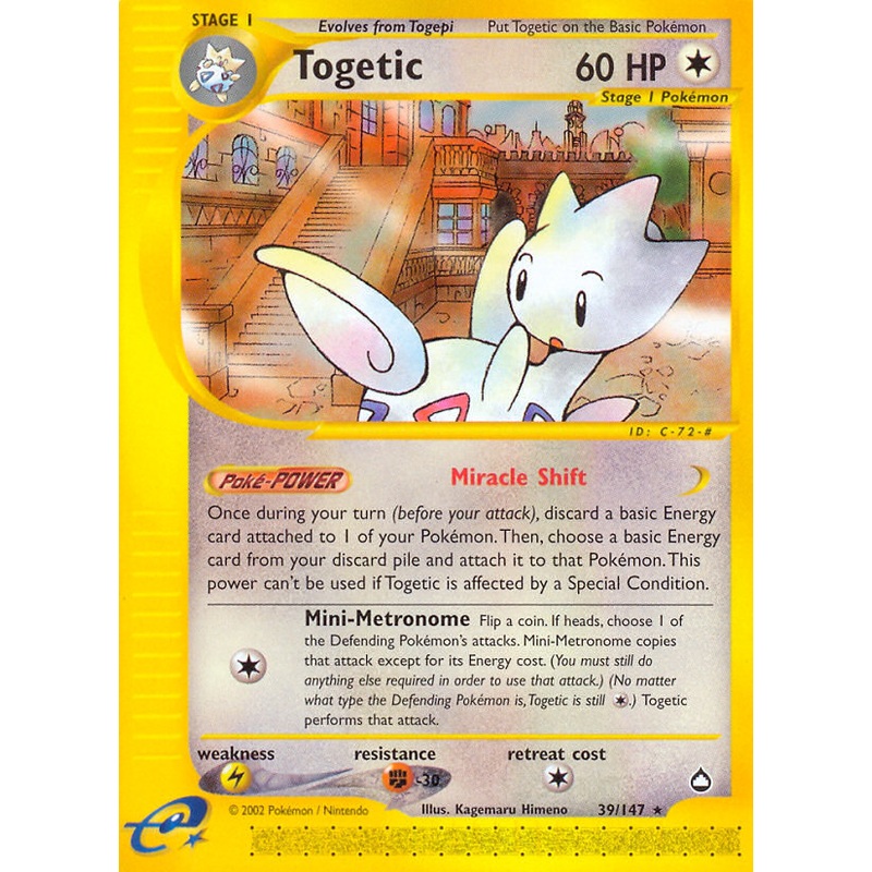 Togetic (39/147) [Aquapolis]