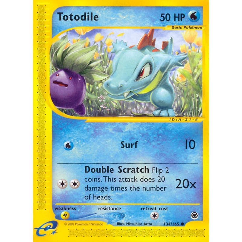 Totodile (134/165) [Expedition: Base Set]
