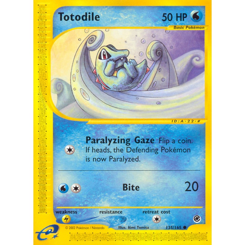 Totodile (135/165) [Expedition: Base Set]