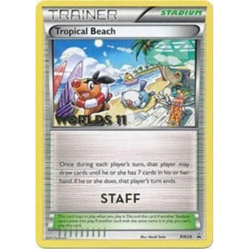 Tropical Beach (BW28) (Staff) [Black & White: Black Star Promos]