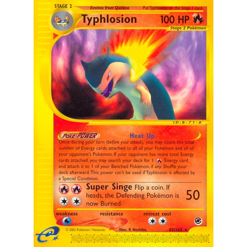 Typhlosion (65/165) [Expedition: Base Set]