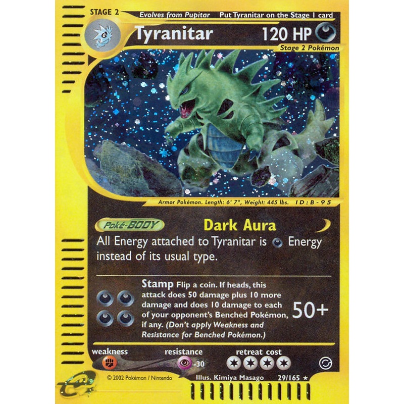Tyranitar (29/165) [Expedition: Base Set]