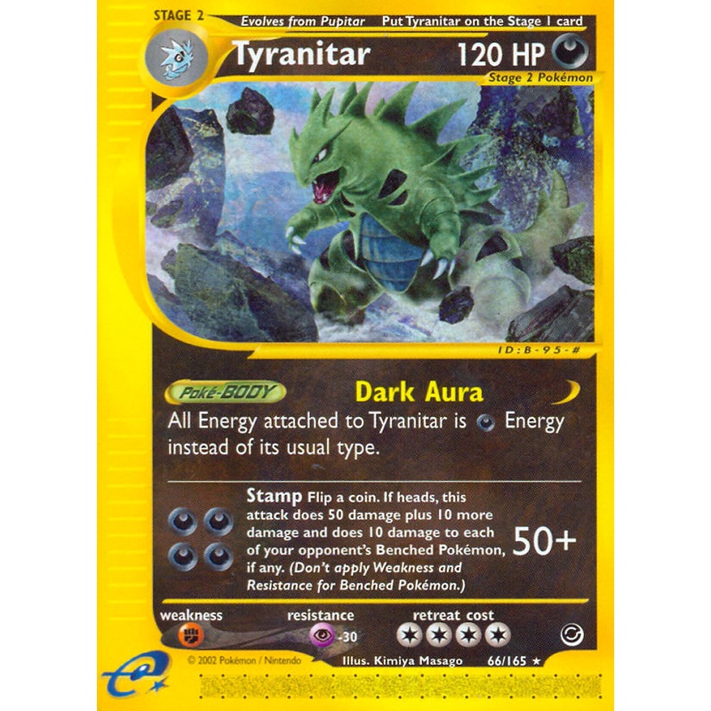Tyranitar (66/165) [Expedition: Base Set]