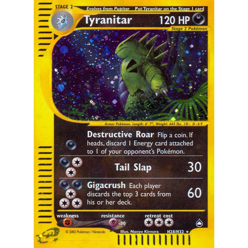 Tyranitar (H28/H32) [Aquapolis]