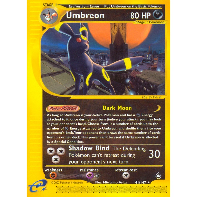 Umbreon (41/147) [Aquapolis]