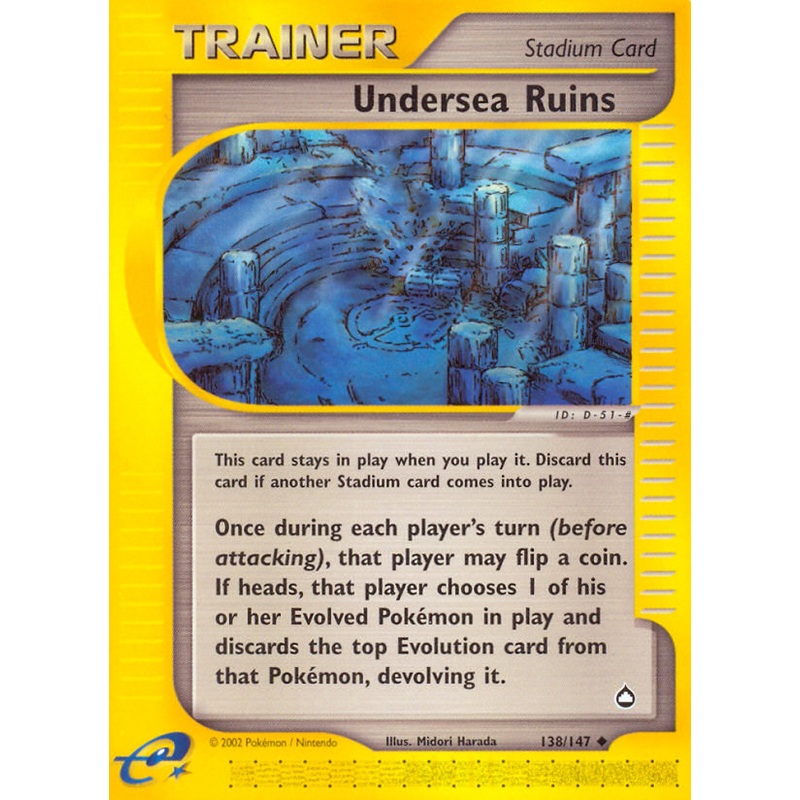 Undersea Ruins (138/147) [Aquapolis]