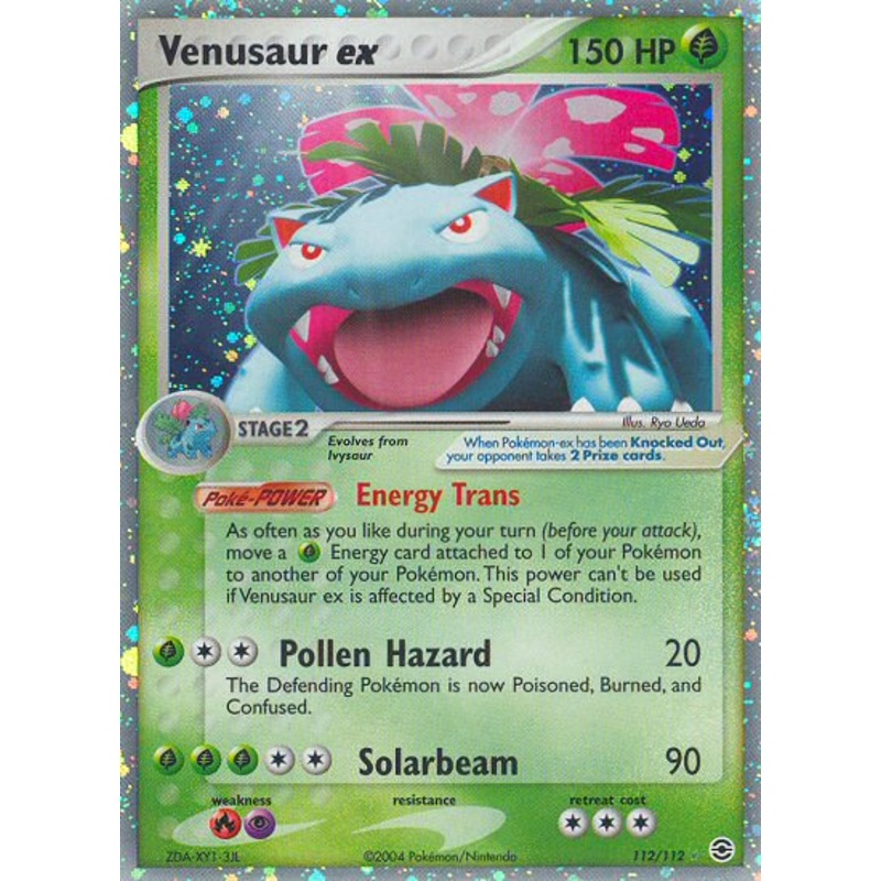 Venusaur ex (112/112) [EX: FireRed & LeafGreen]