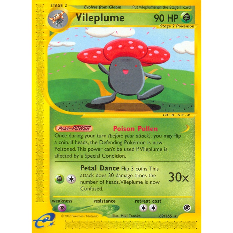 Vileplume (69/165) [Expedition: Base Set]