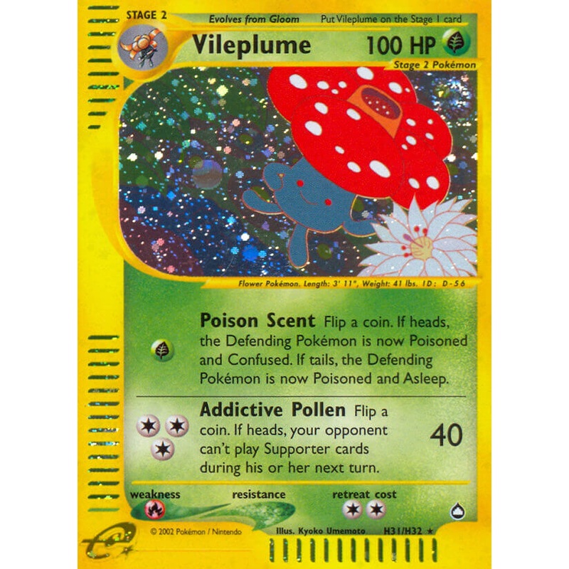 Vileplume (H31/H32) [Aquapolis]