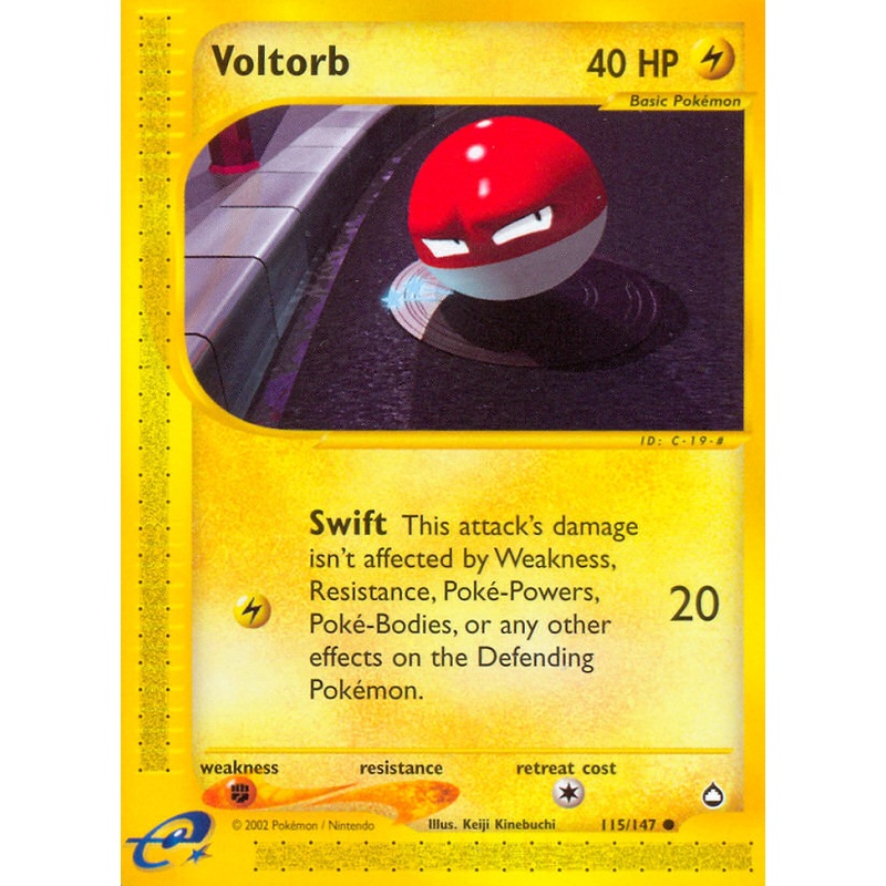 Voltorb (115/147) [Aquapolis]