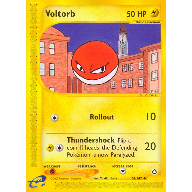 Voltorb (64/147) [Aquapolis]
