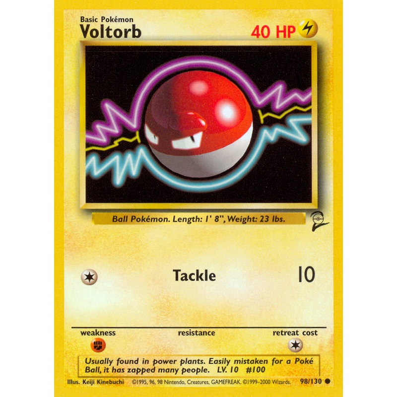Voltorb (98/130) [Base Set 2]