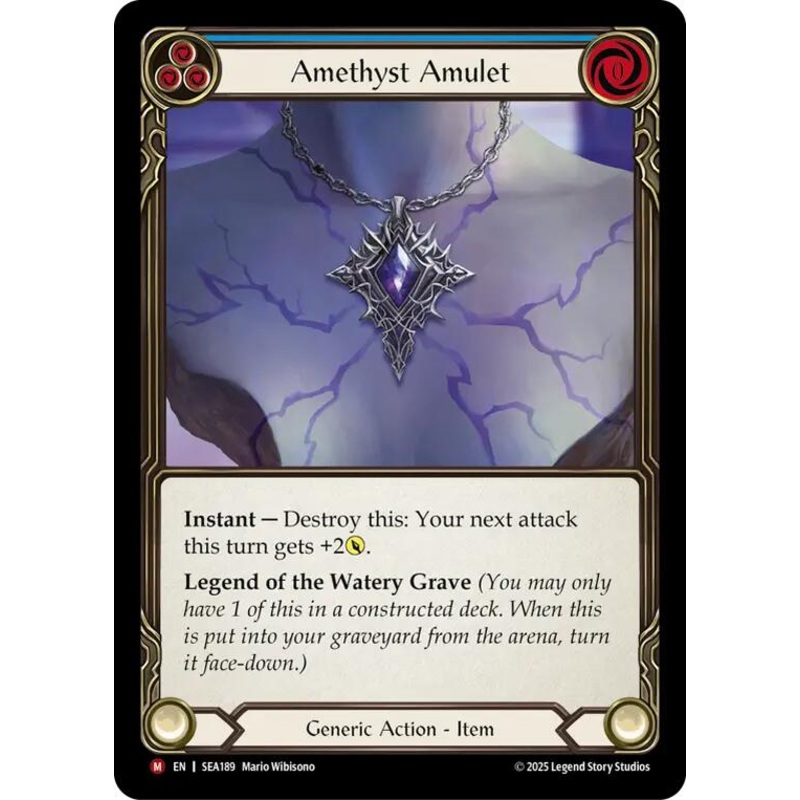 Amethyst Amulet [SEA189] (High Seas)