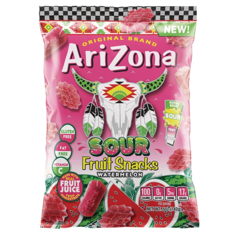 Arizona Sour Fruit Snacks, Watermelon, 5 oz