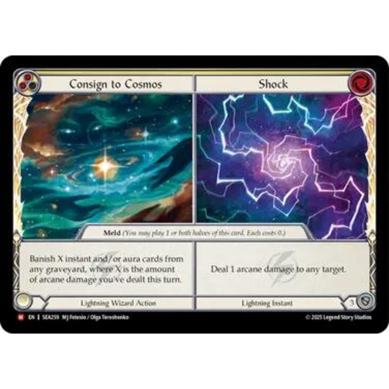 Consign to Cosmos // Shock [SEA259] (High Seas)  Rainbow Foil