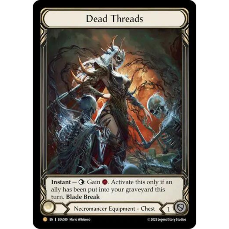 Dead Threads (Treasure) [SEA080] (High Seas)  Cold Foil