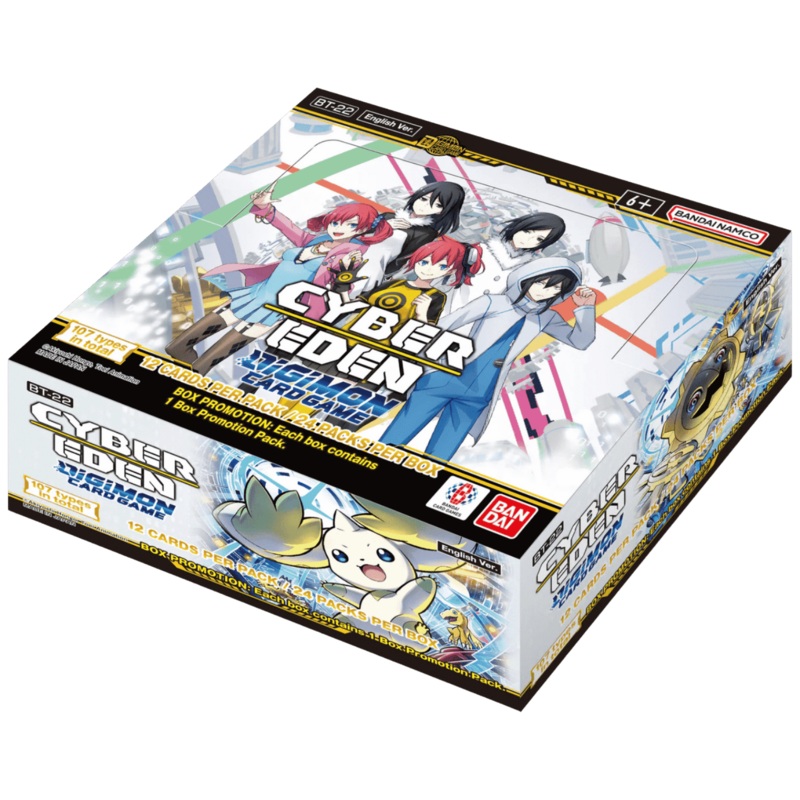 Digimon Card Game: Cyber Eden Booster Display (BT-22)