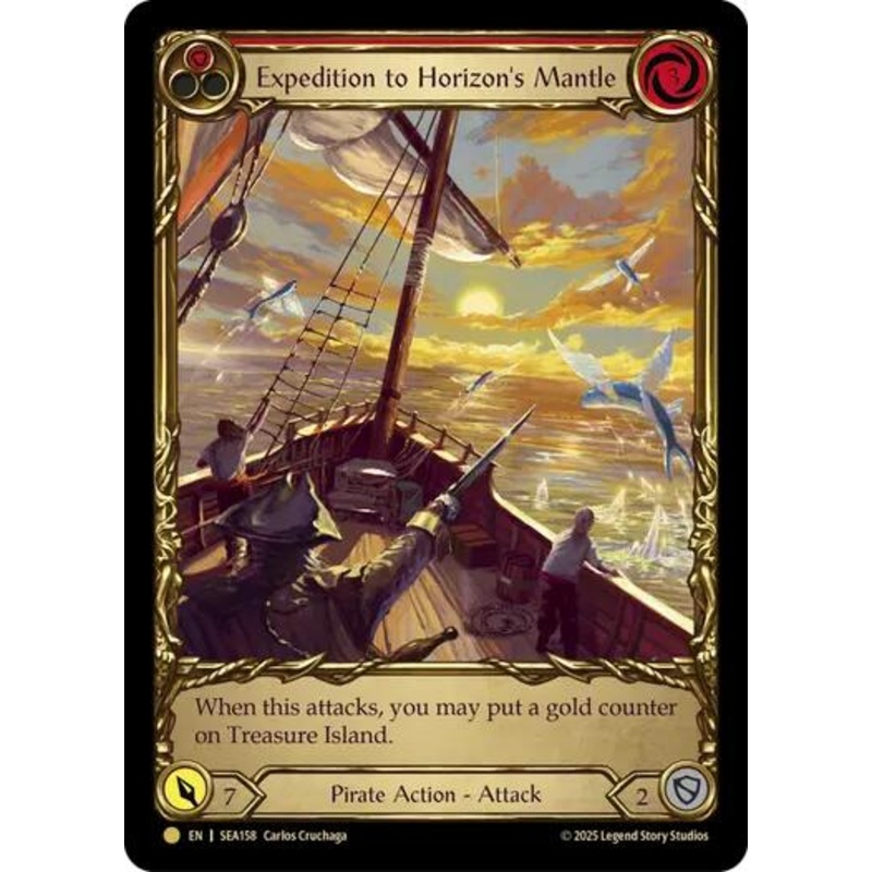 Expedition to Horizon's Mantle (Treasure) [SEA158] (High Seas)  Cold Foil