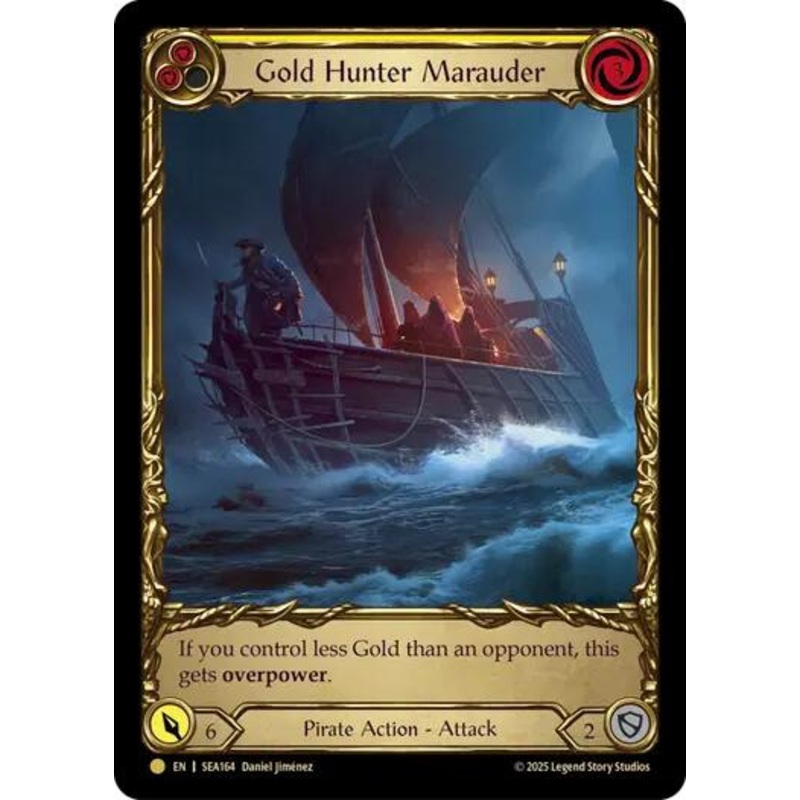 Gold Hunter Marauder (Treasure) [SEA164] (High Seas)  Cold Foil