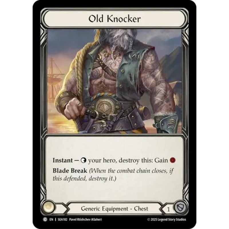 Old Knocker (Treasure) [SEA182] (High Seas)  Cold Foil