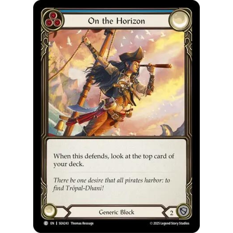 On the Horizon (Blue) [SEA243] (High Seas)