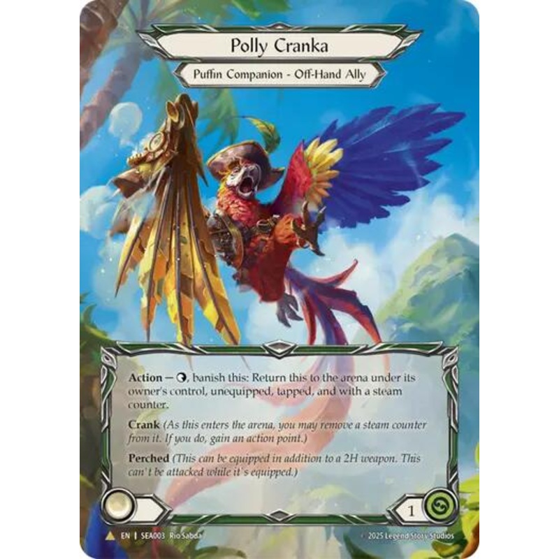 Polly Cranka (Treasure) [SEA003] (High Seas)  Cold Foil