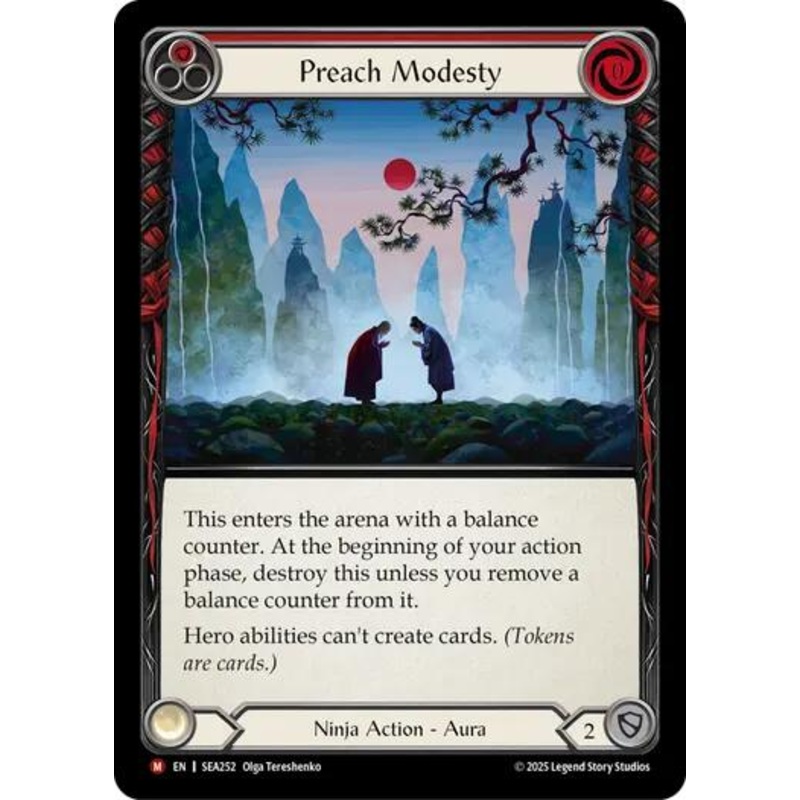 Preach Modesty [SEA252] (High Seas)