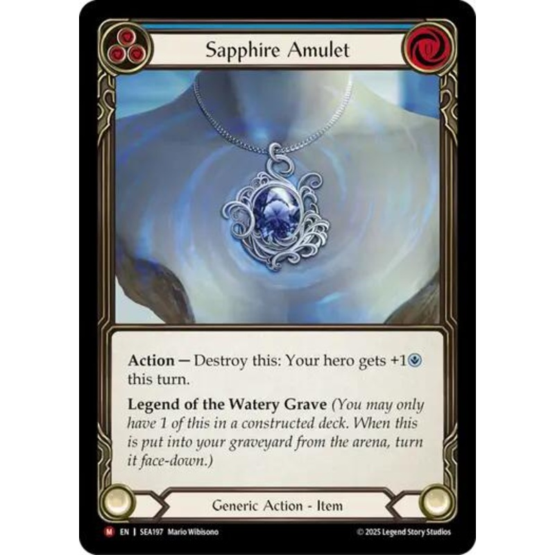 Sapphire Amulet [SEA197] (High Seas)