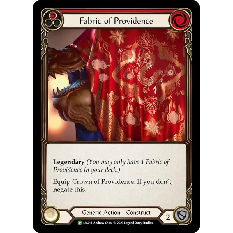 Fabric of Providence // Crown of Providence [LSS013] (Promo)  Cold Foil