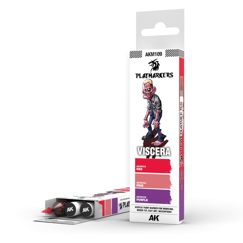 PLAYMARKERS SET - VISCERA (3 ref.)