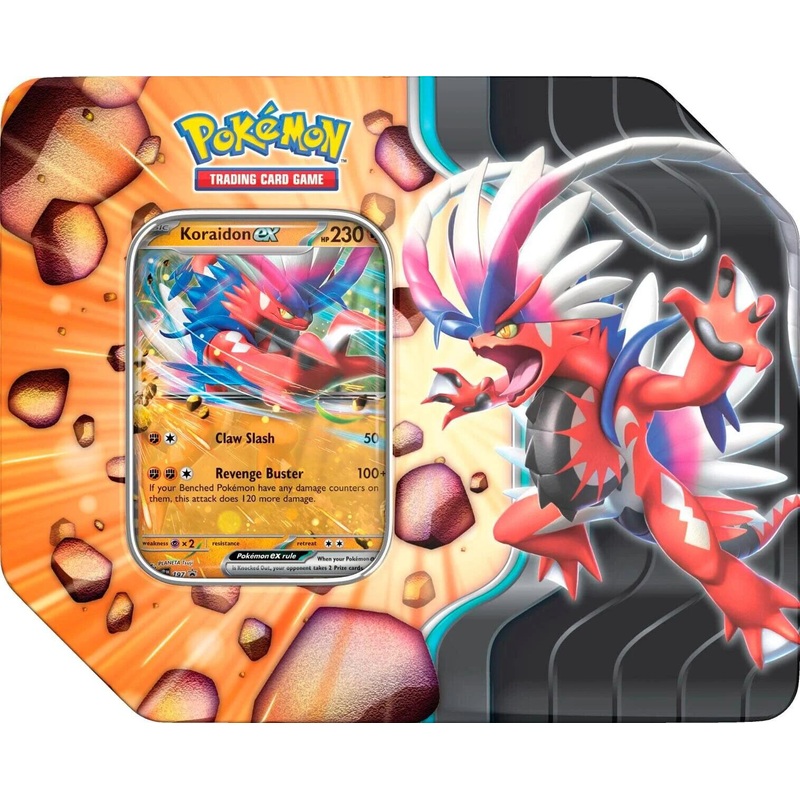 Slashing Legends Tin (Koraidon ex)