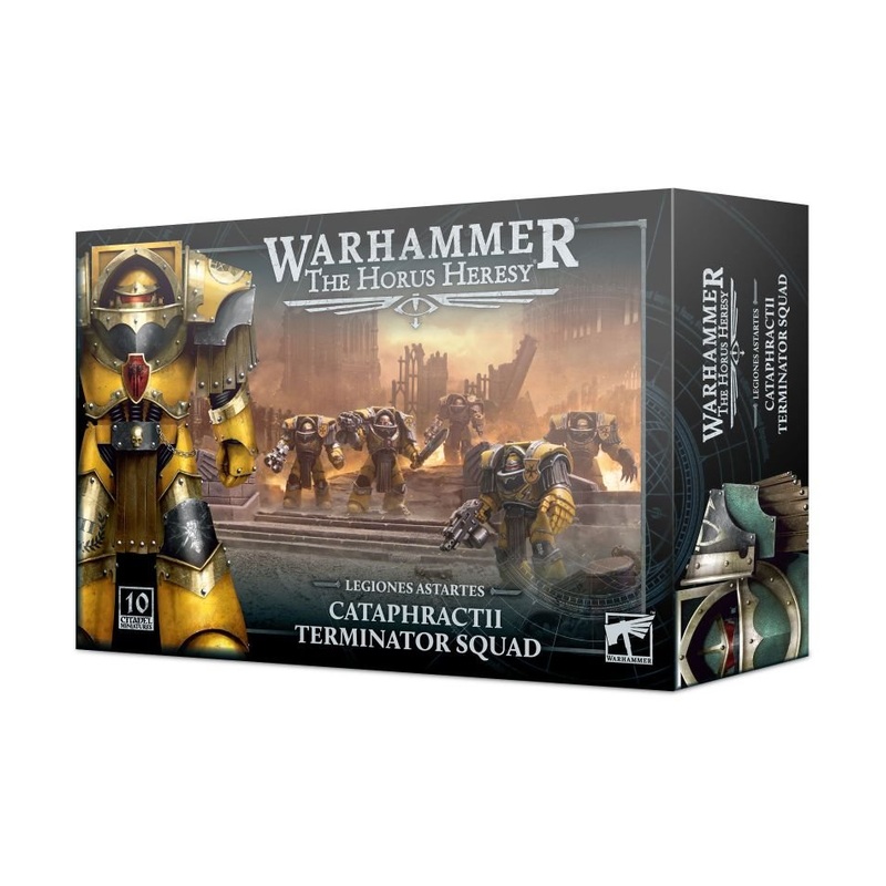 Warhammer 40K: The Horus Heresy  Legion Cataphractii Terminator Squad