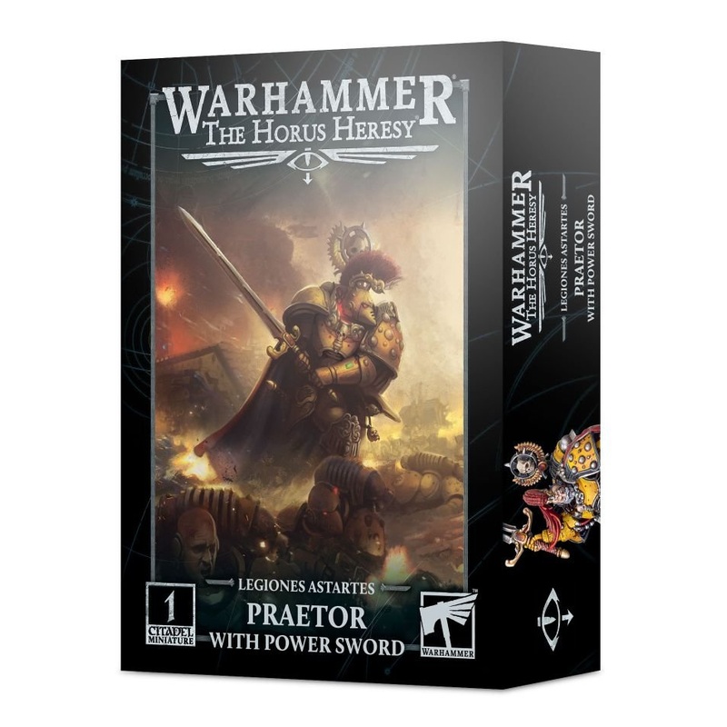 Warhammer 40K: The Horus Heresy  Legion Praetor with Power Sword