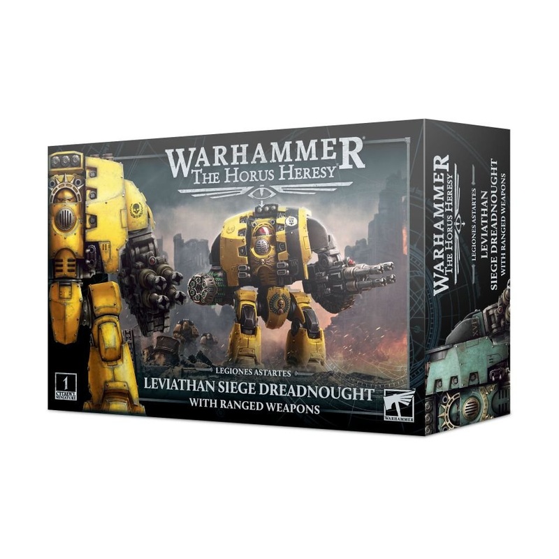 Warhammer 40K: The Horus Heresy  Leviathan Siege Dreadnought w/ Ranged Weapons