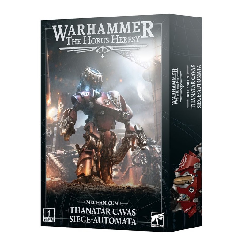 Warhammer 40K: The Horus Heresy  Mechanicum Thanatar Cavas Siege-Automata