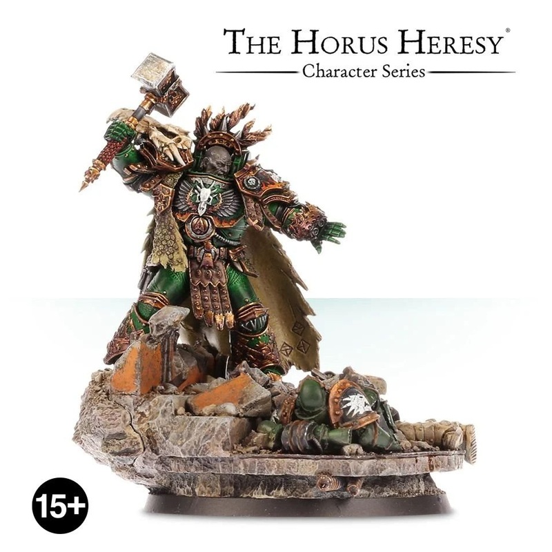Warhammer 40K: The Horus Heresy  Vulkan, Primarch of the Salamanders Legion