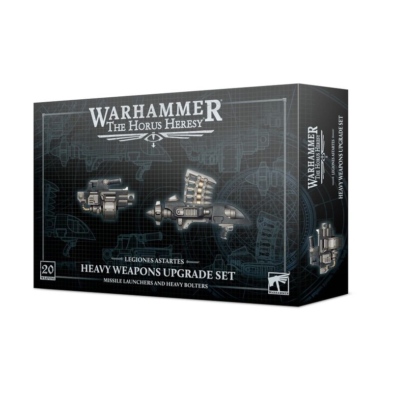 Warhammer: The Horus Heresy - Heavy Weapons Upgrade Set  Missile Launchers and Heavy Bolters