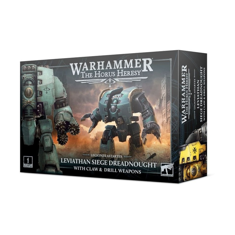 Warhammer: The Horus Heresy - Leviathan Siege Dreadnought with Claw & Drill Weapons