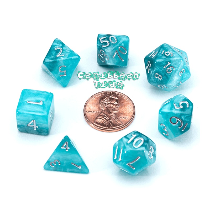 12mm Mighty Tiny Dice Set (7 Dice)