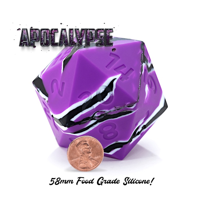 Epic Dice 58mm Silicone D20s