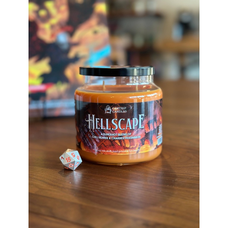 Cantrip Candles - Hellscape (16 oz Glass Candle)